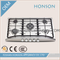 Cocina de gas caliente de cinco hornillas Gas Hob HS5818